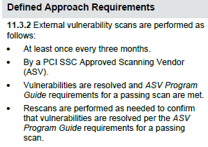 Defined Approach Requirements ASV Scans 11.3.2